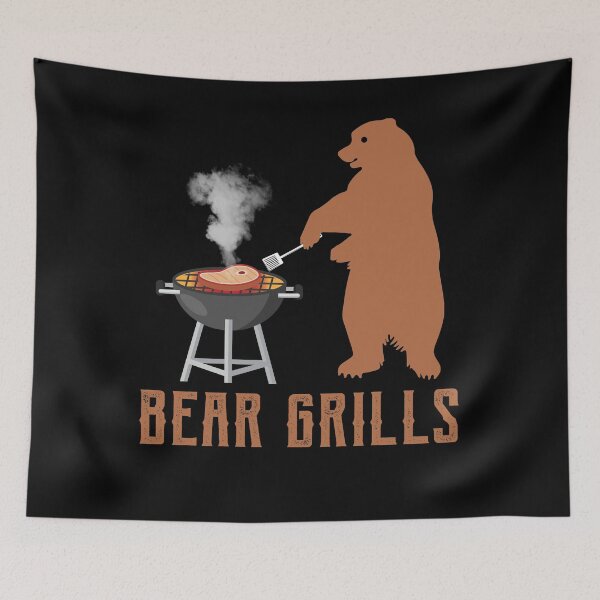 Item preview, BEAR GRILLS BBQ designed and sold by angelusdark.