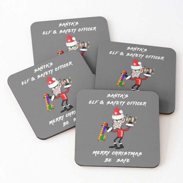 Item preview, Santa's Elf And Safety Officer | Merry Christmas Be Safe designed and sold by Oaks Creations.