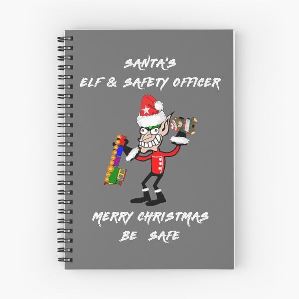 Item preview, Santa's Elf And Safety Officer | Merry Christmas Be Safe designed and sold by Oaks Creations.