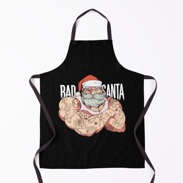 Item preview, Christmas Bad Tattoo Muscles Santa Tough Boys and Girls designed and sold by GouwensRick.