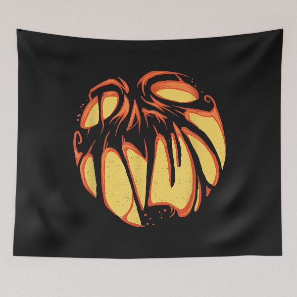Item preview, Best Halloween party creepy screaming pumpkin T-Shirt designed and sold by Francois-Lemann.