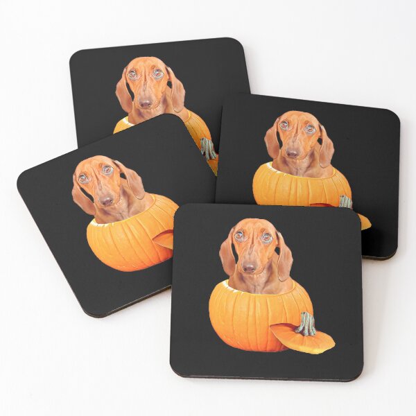 Item preview, Halloween Dachshund Doxie Wiener Dog Pumpkin for Dachshund Lovers  designed and sold by Mochi-Merch.