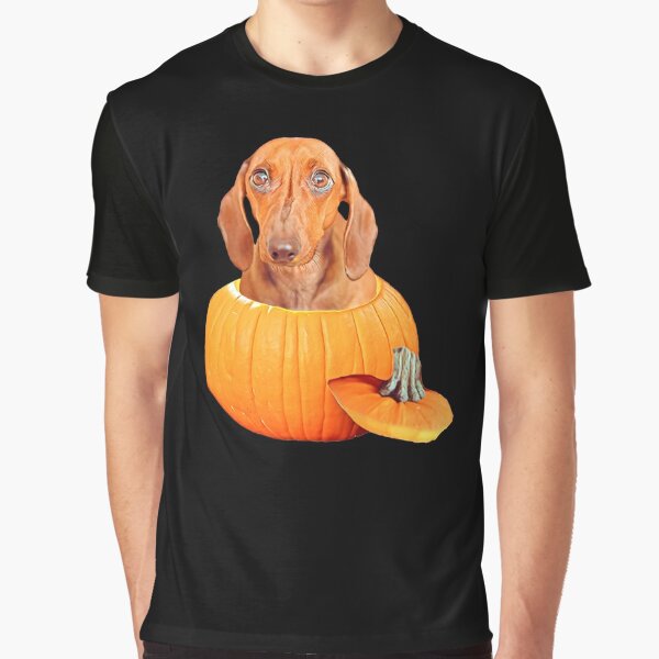 Dachshund in Pumpkin Funny Halloween Gráfico por T-Shirt Empire