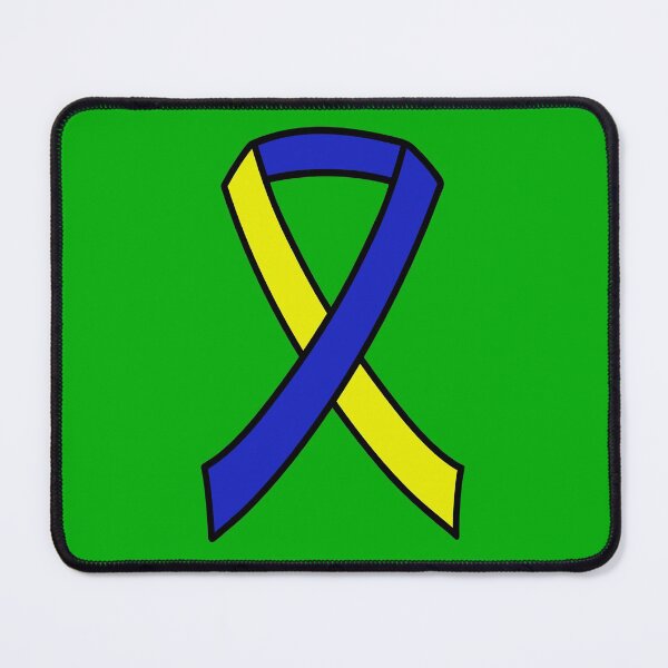 Item preview, Down Syndrome Awareness Ribbon Green Background designed and sold by KTCreativeSide.