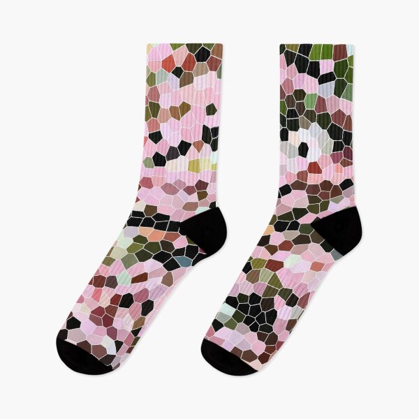 Item preview, Abstract Succulent Plant Mosaic Pattern designed and sold by KsbAesthetics.