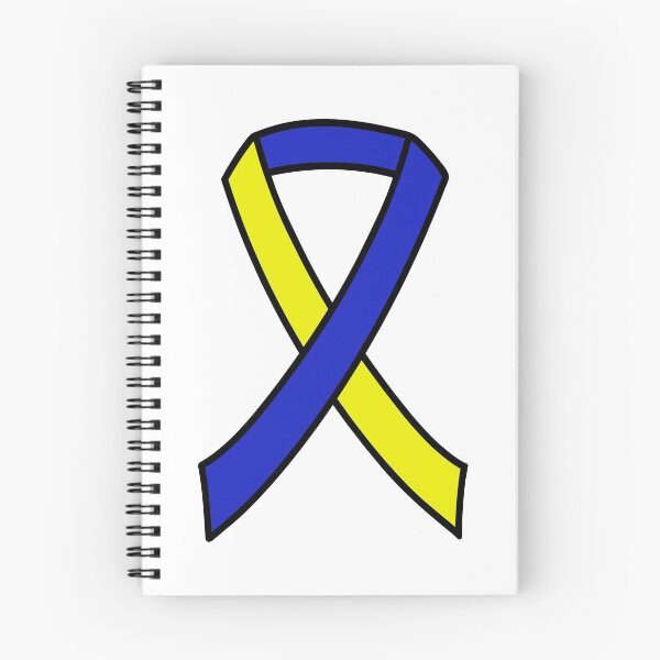 Item preview, Down Syndrome Awareness Ribbon White Background designed and sold by KTCreativeSide.