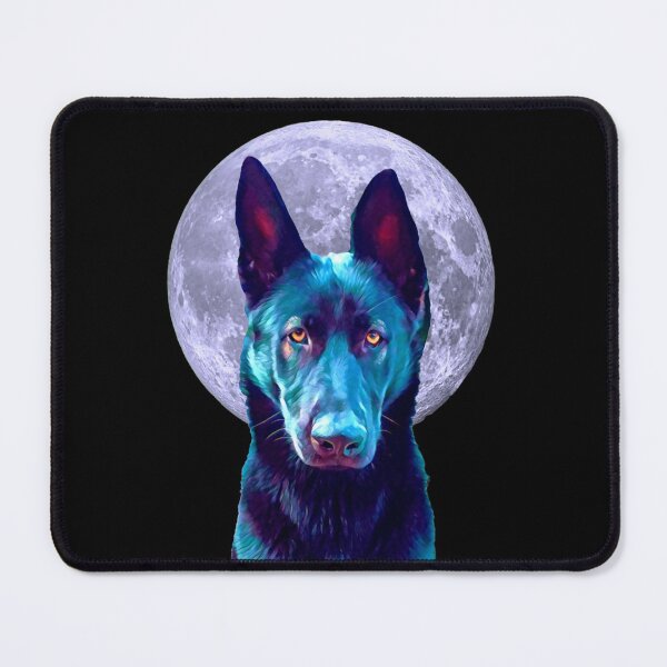 Item preview, Black German Shepherd Moon for Dog Lovers, Owners, Moms, Dads designed and sold by Mochi-Merch.
