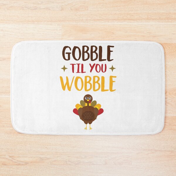 Item preview, Gobble Til You Wobble Funny Thanksgiving designed and sold by EstelleStar.