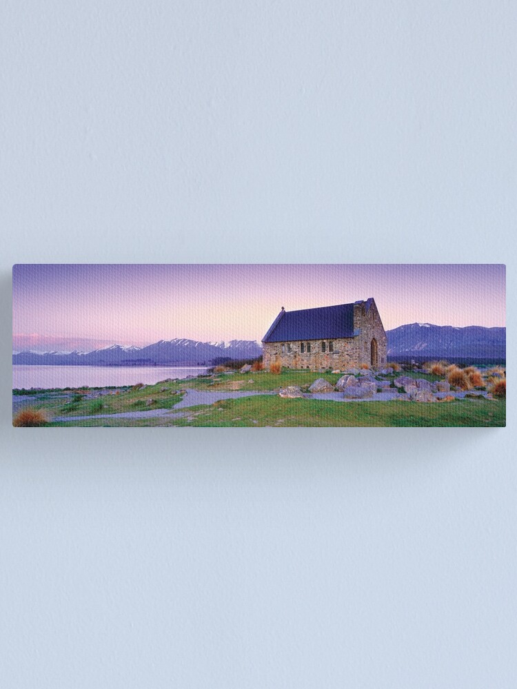 Church Of The Good Shepherd Lake Tekapo Nz Canvas Print By Prowdesign Redbubble