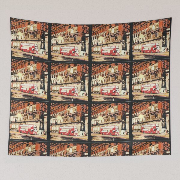 Item preview, London Bus at Night designed and sold by Kyleacharisse.