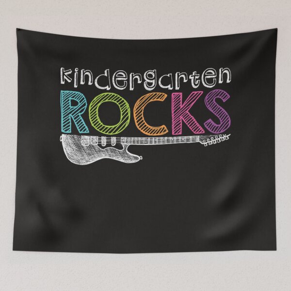 Item preview, Kids Kindergarten rocks guitar designed and sold by Themngocbao.