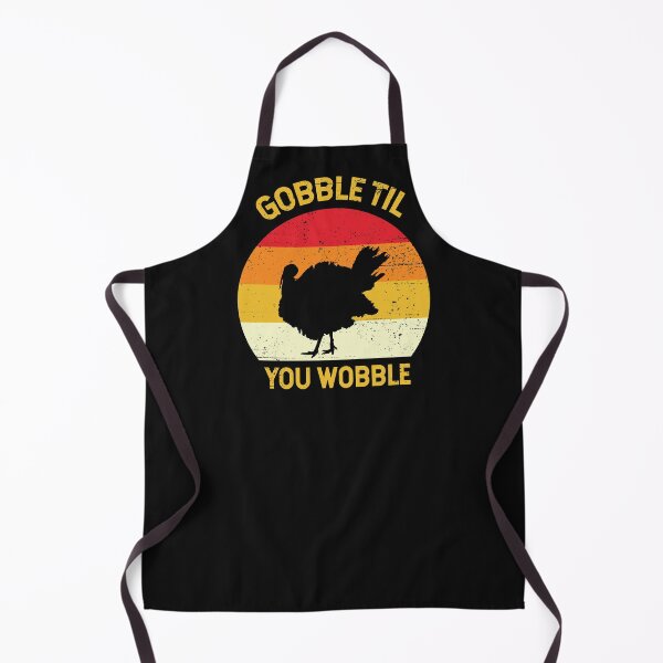Item preview, Gobble Til You Wobble Vintage Thanksgiving Humor designed and sold by EstelleStar.