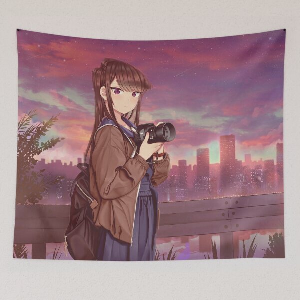 Item preview, Komi-san wa, Comyushou desu Komi-san wa outdoor sky designed and sold by RaidyHD.