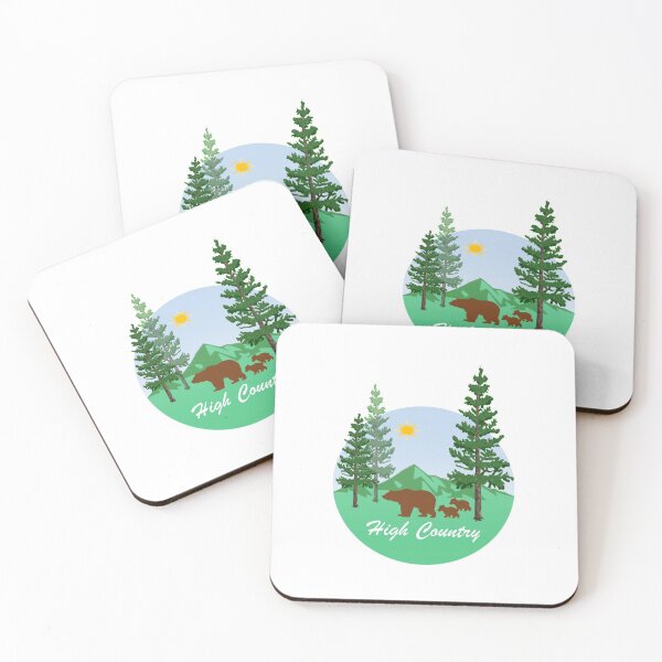 Item preview, High Country Circle Bear with Cubs Scene designed and sold by HighCountry2021.