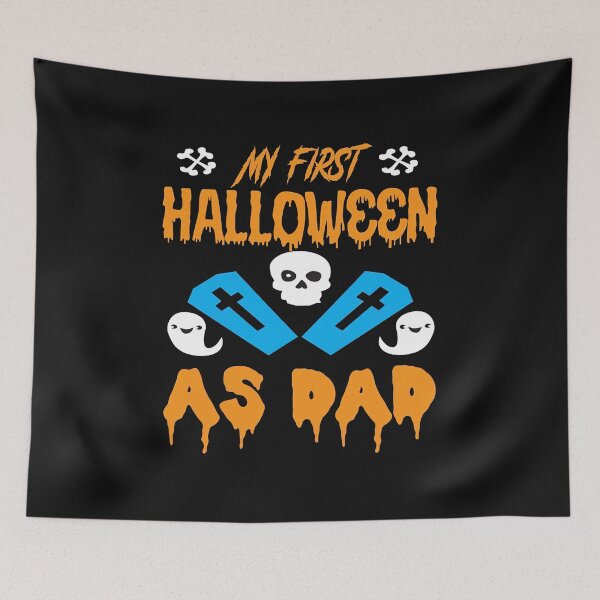 Item preview, My First Halloween As Dad, Halloween Dad Gift, Fist Halloween, Halloween Dad, Halloween, Dad designed and sold by graphic-genie.