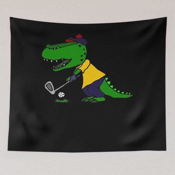 Item preview, Cool Funny Alligator Playing Golf Classic designed and sold by EricLitt.