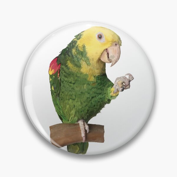 Item preview, Yellow-headed parrot designed and sold by obscurite.