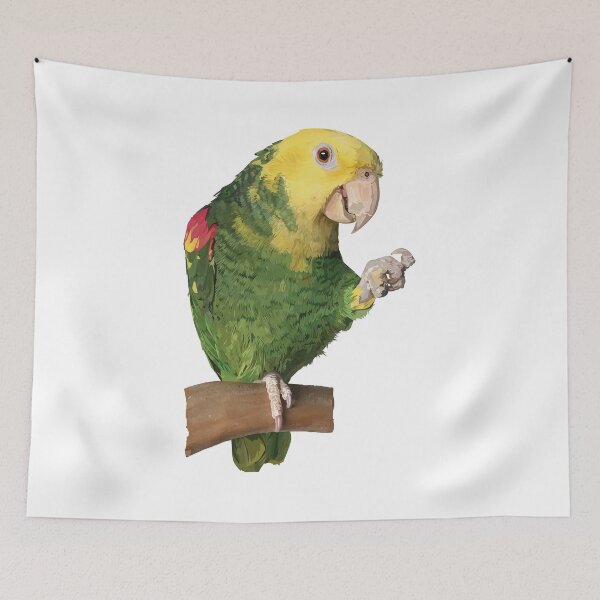 Item preview, Yellow-headed parrot designed and sold by obscurite.