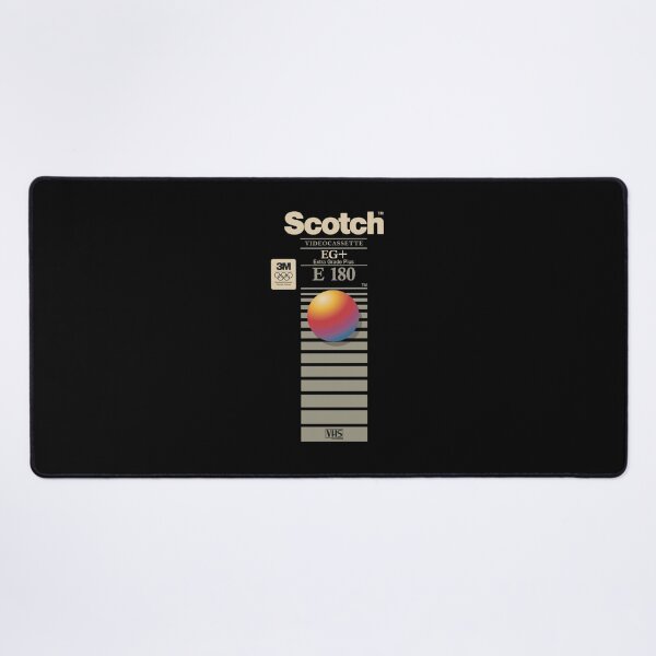 VHS Scotch E180| Perfect Gift Desk Mat