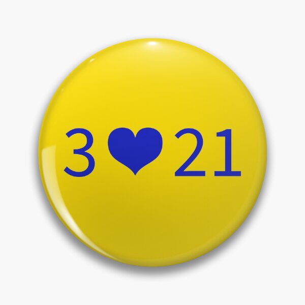 Item preview, Down Syndrome Awareness Yellow Background designed and sold by KTCreativeSide.