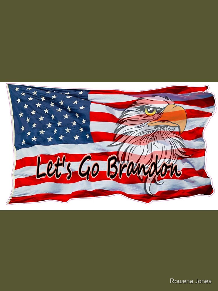 Let us go Brandon American Flag Eagle | Essential T-Shirt