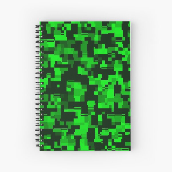 Minecraft Villagers Spiral Notebooks Redbubble - roblox creeper chaos