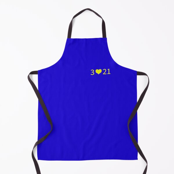 Item preview, Down Syndrome Awareness Blue Background designed and sold by KTCreativeSide.