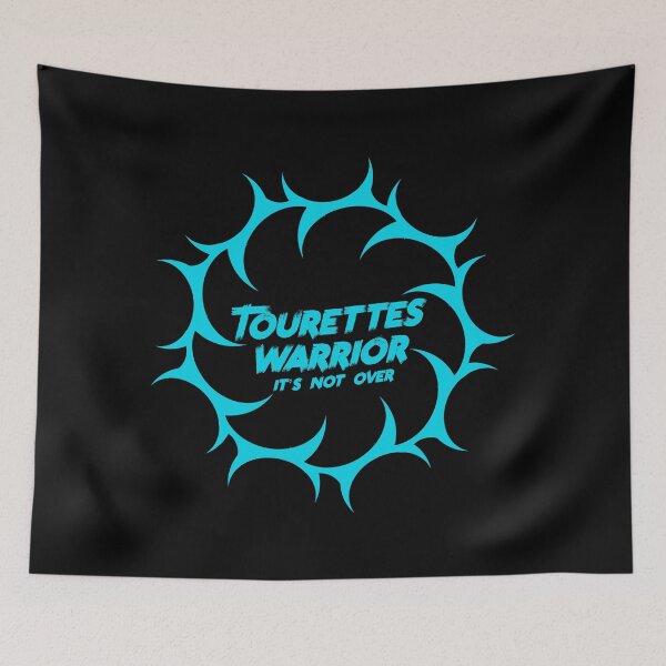 Item preview, Tourettes Warrior It’s Not Over ! Tourette Syndrome Awareness  designed and sold by MJDezigns.