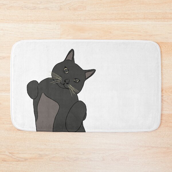 Item preview, Purring Black Cat designed and sold by Hannah Marie Garcia.