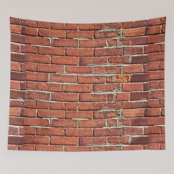 Item preview, Stylish Textured Red Brick Wall Urban Photography designed and sold by DeannesStore.
