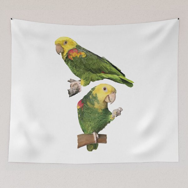 Item preview, Yellow-headed parrot designed and sold by obscurite.