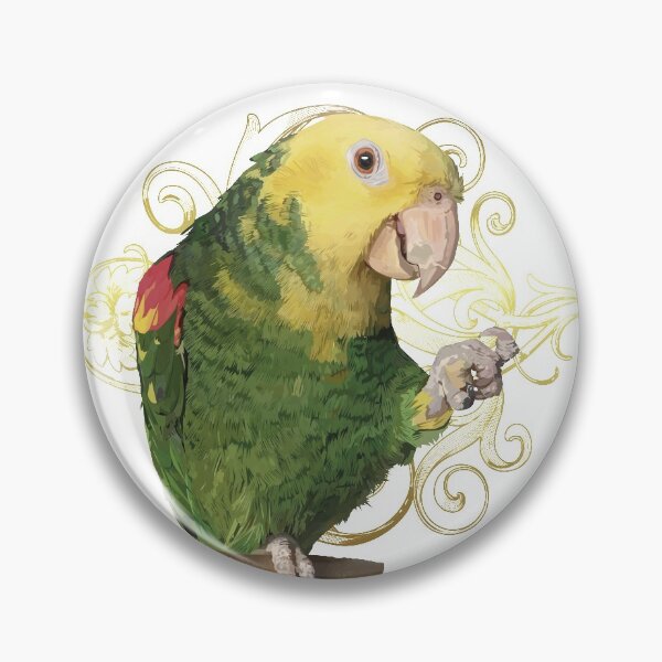 Item preview, Yellow-headed parrot designed and sold by obscurite.