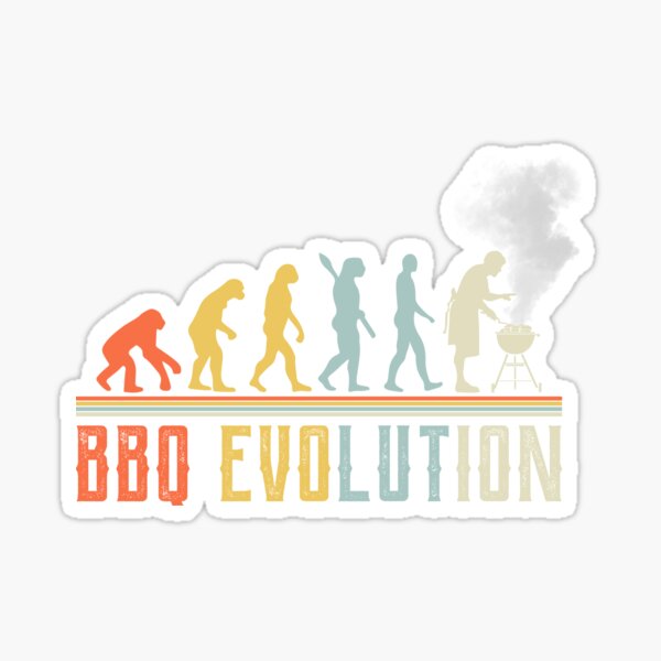 BBQ EVOLUTION Sticker