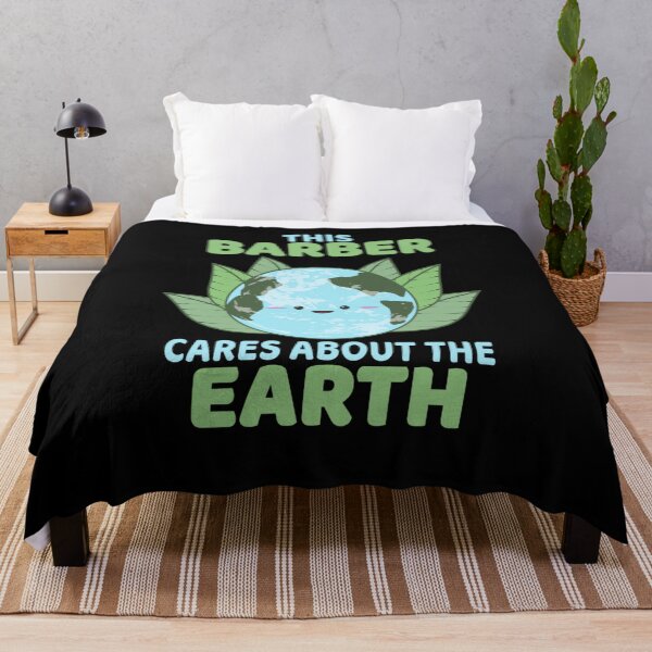 Item preview, Barber Earth Day Environmental Awareness Sweatshirt Basic Novelty Tees Graphics Female Shirt Funny Teens Awesome Comfy Shirt designed and sold by Zion Jones.
