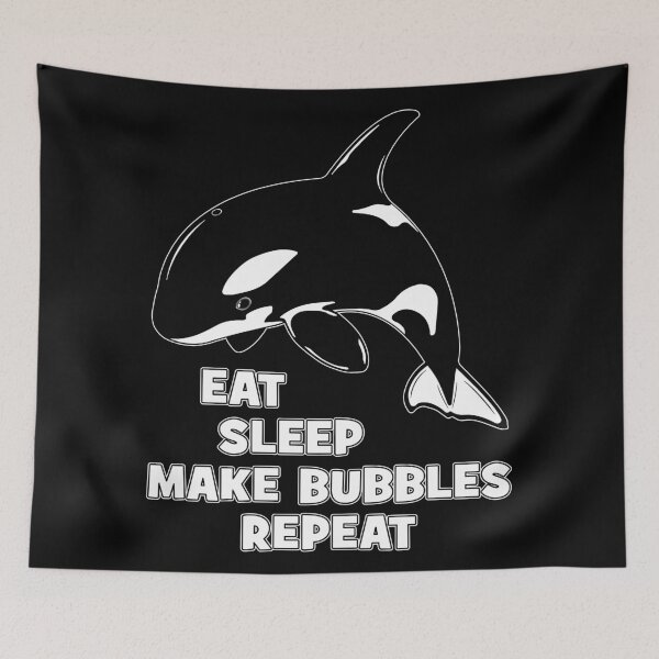 Item preview, Orcas designed and sold by NicGrayGraphic.
