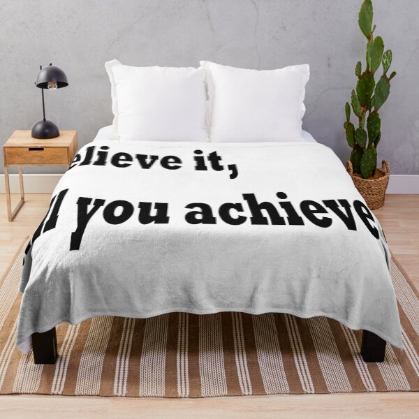Item preview, believe it till you achieve it designed and sold by creativelittleo.