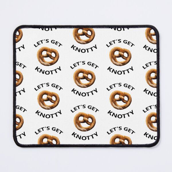 Item preview, Let's Get Knotty, Food Pun Pretzel Design  designed and sold by lmcvinco.