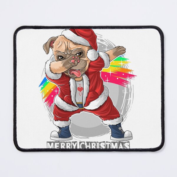 Item preview, Pug Santa Dabbing Merry Christmas Pugmas - Pug Merry Christmas designed and sold by AR Studios.