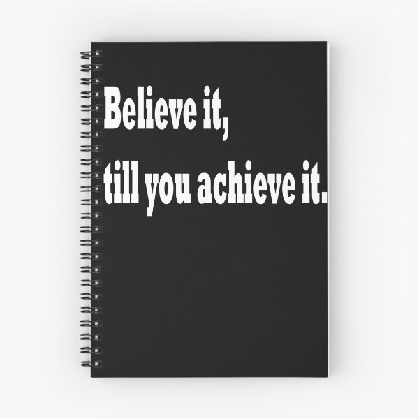 Item preview, believe it till you achieve it designed and sold by creativelittleo.