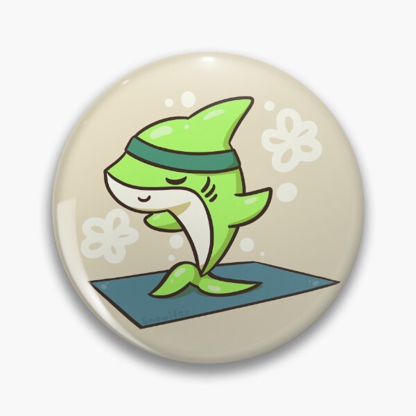 Item preview, Yoga Shark designed and sold by Snowifer.