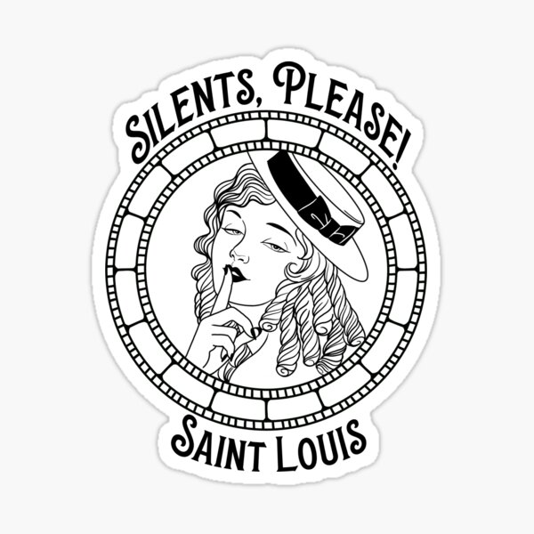 "Silents, Please! STL" Sticker for Sale by silentsplease Redbubble