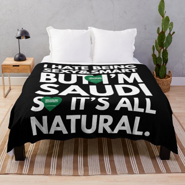 Item preview, Hate Being Sexy and Smart, But I am Saudi It is All Natural designed and sold by elhefe.