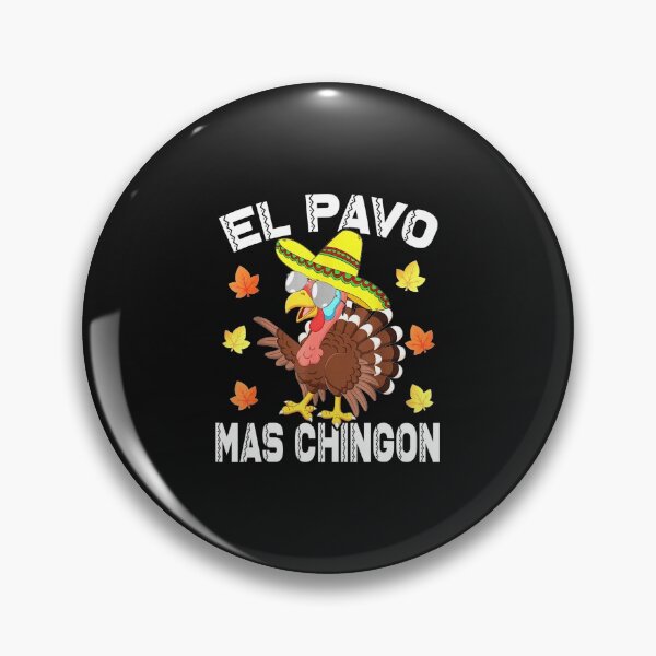 Item preview, El Pavo Mas Chingon Thanksgiving Cool Mexican Turkey designed and sold by Gayle0Theberge.