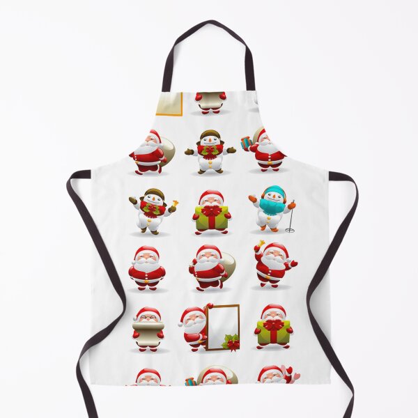 Item preview, Santa Clause Cute Funny Characters - Christmas Santa Clause Pattern designed and sold by AR Studios.