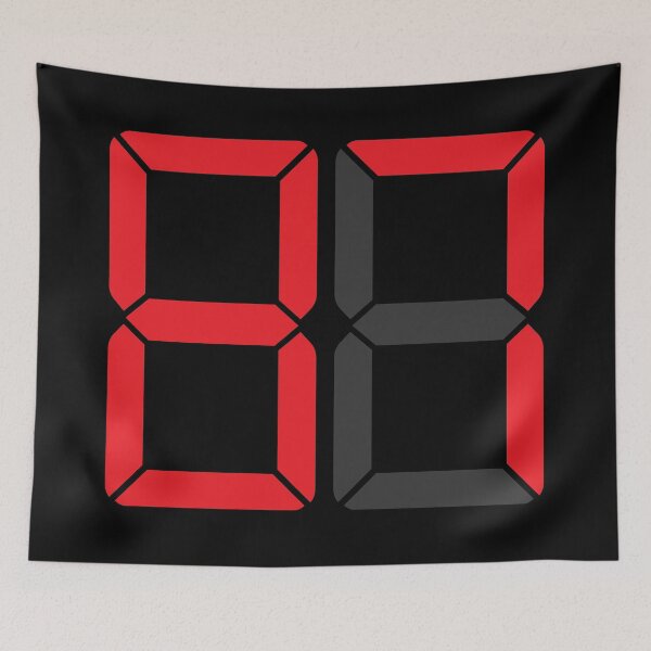 Item preview, 87 Sports Number Electronic Substitution Board eighty-seven Scoreboard 87 designed and sold by elhefe.