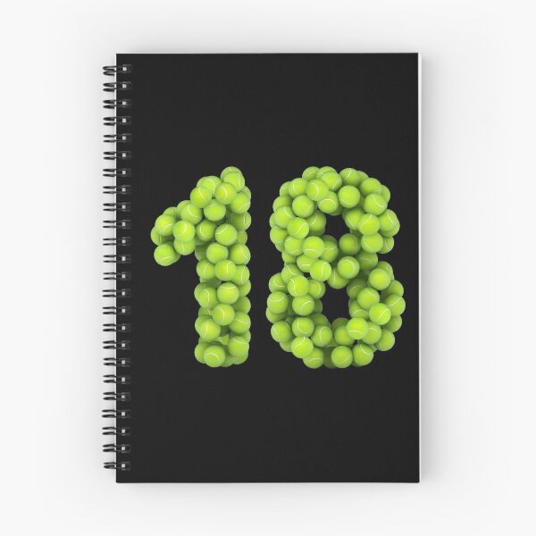 Item preview, Tennis Player Number 18 - Tennis Sports eighteen Game Set Match 18 designed and sold by elhefe.