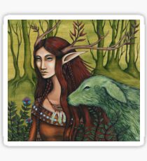 "Grünholz Fae" Sticker