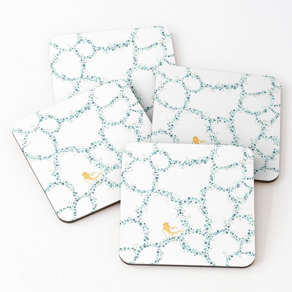 Item preview, Dotty Water Pattern - with fishy designed and sold by Swags.