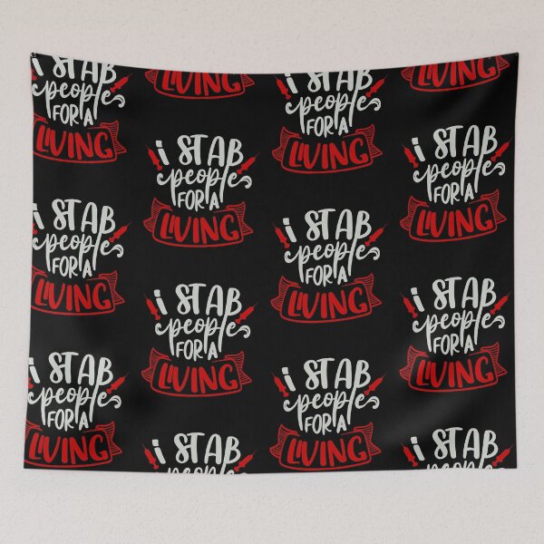 Item preview, I Stab People For A Living designed and sold by FOX1999-Design.