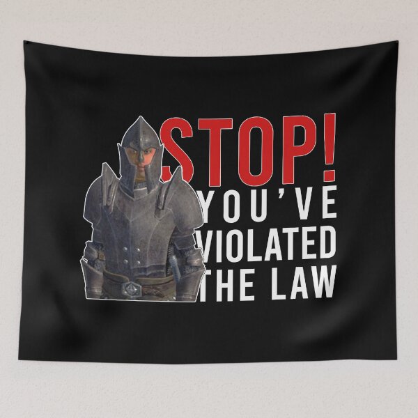 Item preview, Stop! You've Violated The Law designed and sold by artsylab.